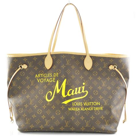 louis vuitton maui neverfull|LOUIS VUITTON Monogram Maui Neverfull GM .